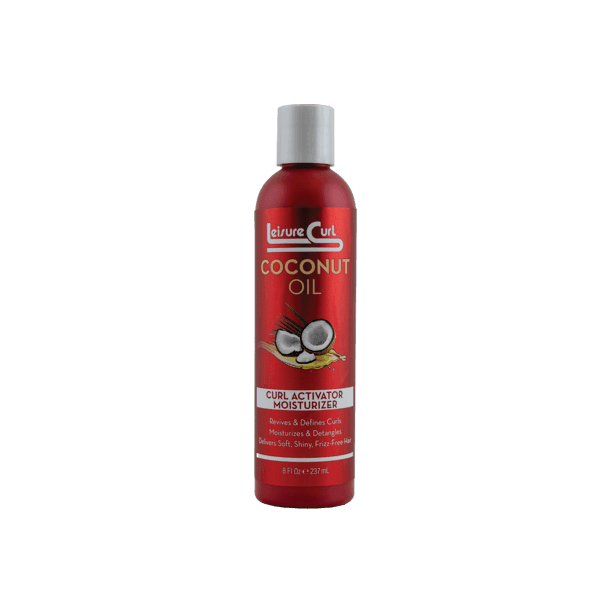 LEISURE CURL COCONUT OIL CURL ACTIVATOR MOISTURIZER 8OZ - African Beauty Online