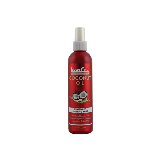 LEISURE CURL COCONUT OIL FINISHING SHINING MIST 8OZ - African Beauty Online