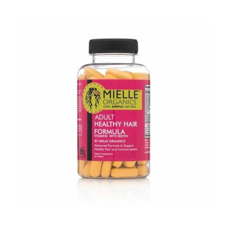 Mielle-Organics-Adult-Healthy-Hair-Formula-Vitamins-With-Biotin-60-Tablets - African Beauty Online