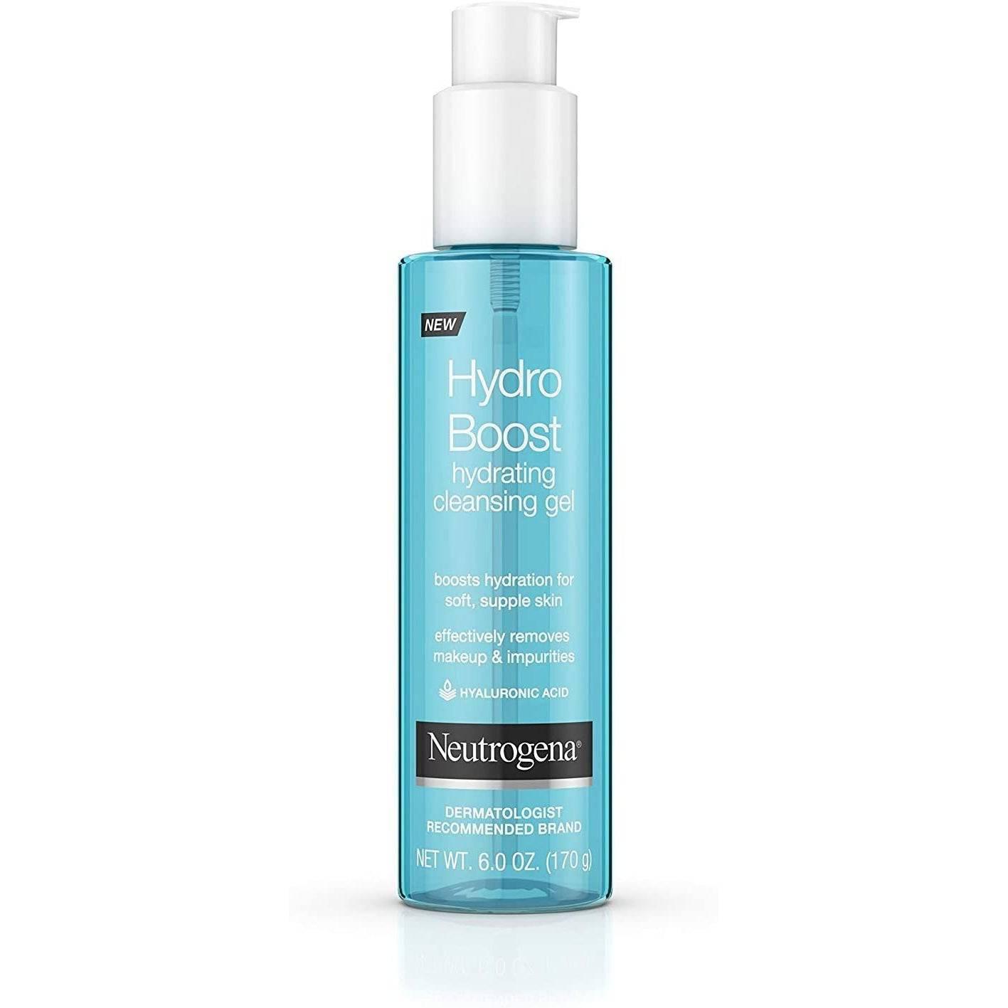 NEUTROGENA HYDRO BOOST CLEANSING GEL 6OZ - African Beauty Online