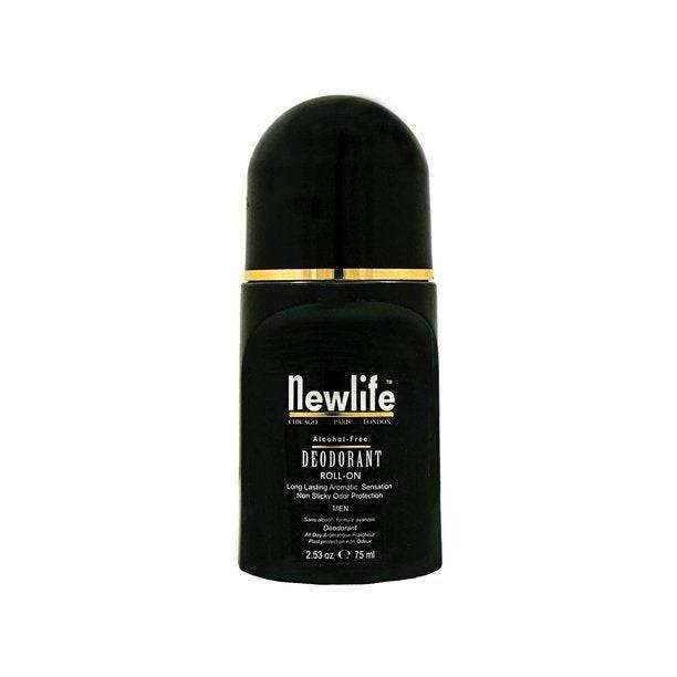 NEWLIFE MEN ALCOHOL-FREE DEODORANT ROLL-ON 2.53OZ - African Beauty Online