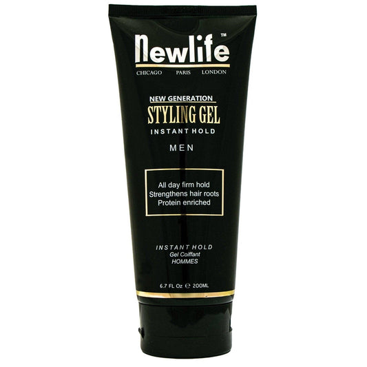 Newlife-Men-Instant-Hold-Styling-Gel-6-7Oz - African Beauty Online