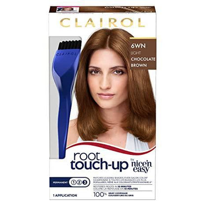 NICE 'N EASY [#6WN LIGHT CHOCOLATE BROWN] ROOT TOUCH-UP 1APP - African Beauty Online