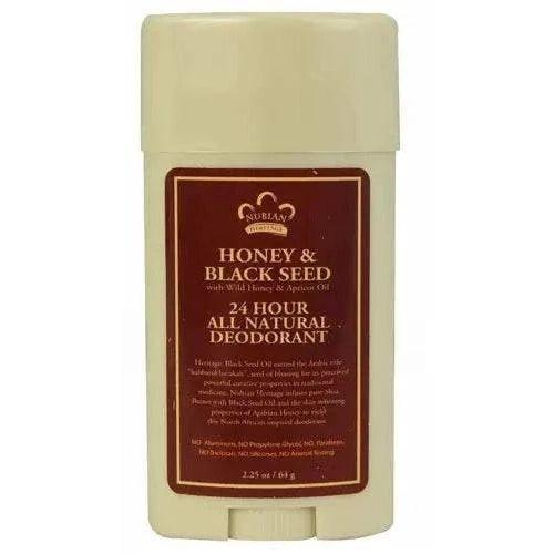 NUBIAN HONEY & BLACK SEED 24 HOUR DEODORANT 2.25OZ - African Beauty Online