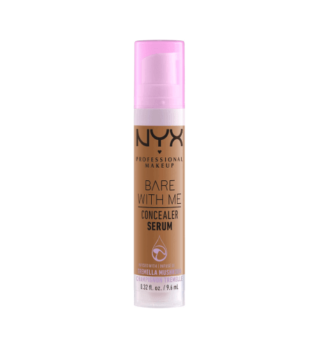 Nyx Professional Makeup Bare With Me Concealer Serum, Natural, Medium Coverage, Deep Golden, 9.6Ml - USA Beauty Imports Online