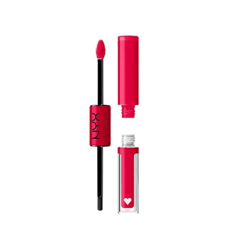 NYX PROFESSIONAL MAKEUP Shine Loud, Long-Lasting Liquid Lipstick with Clear Lip Gloss - On A Mission - USA Beauty Imports Online