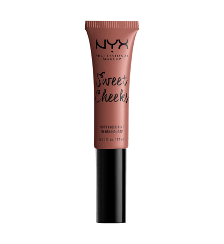 NYX PROFESSIONAL MAKEUP Sweet Cheeks Soft Cheek Tint, Cream Blush - Nude'Tude - USA Beauty Imports Online