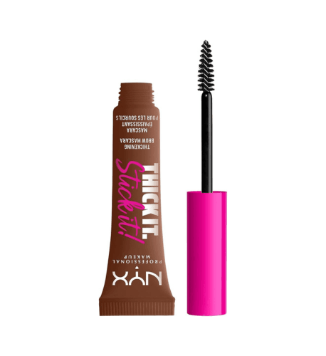 NYX PROFESSIONAL MAKEUP thick it stick it! brow gel rich auburn - USA Beauty Imports Online