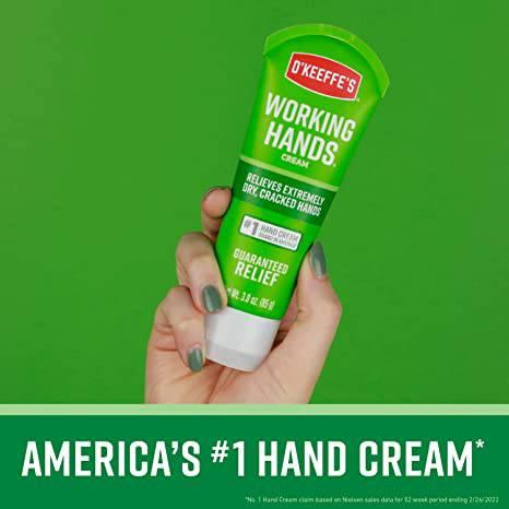 O'KEEFFE'S WORKING HANDS TUBE CREAM 3OZ - African Beauty Online