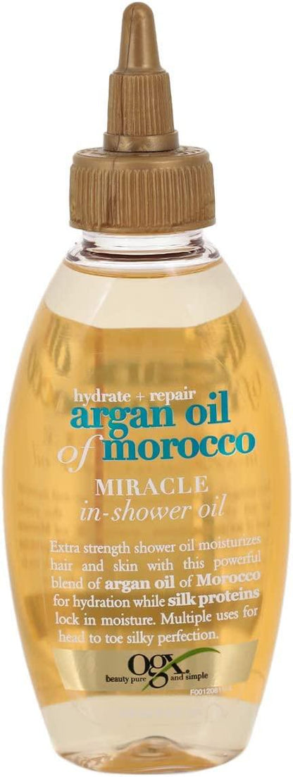 OGX Argan Oil Morocco Shower Oil 4OZ - African Beauty Online