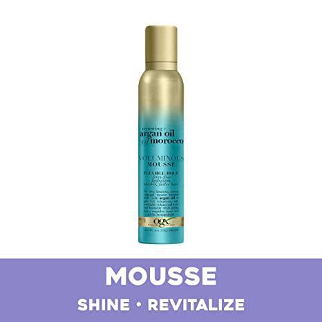 OGX ARGAN OIL OF MOROCCO MOUSSE 8OZ - African Beauty Online