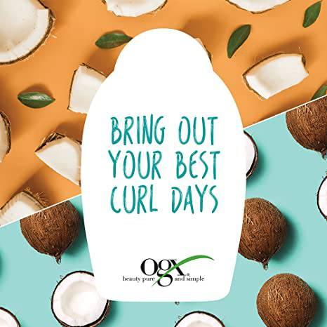 OGX COCONUT CURLS MOIST MOUSSE 8OZ - African Beauty Online