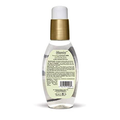 OGX COCONUT MILK ANTI-BREAKAGE SERUM 4OZ - African Beauty Online