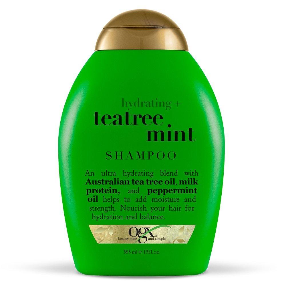 OGX Hydrating + Tea Tree Mint Shampoo, Nourishing  Shampoo 13 fl oz - African Beauty Online