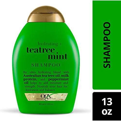 OGX Hydrating + Tea Tree Mint Shampoo, Nourishing  Shampoo 13 fl oz - African Beauty Online