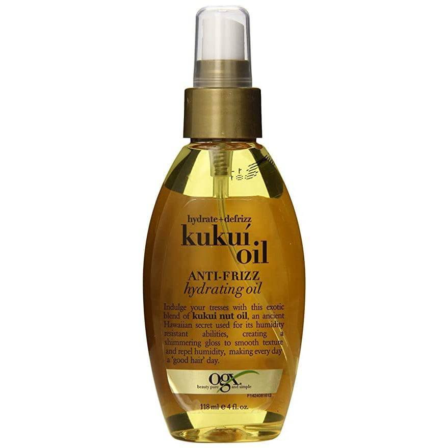 OGX KUKUI OIL ANTI-FRIZZ HYD OIL 4OZ - African Beauty Online