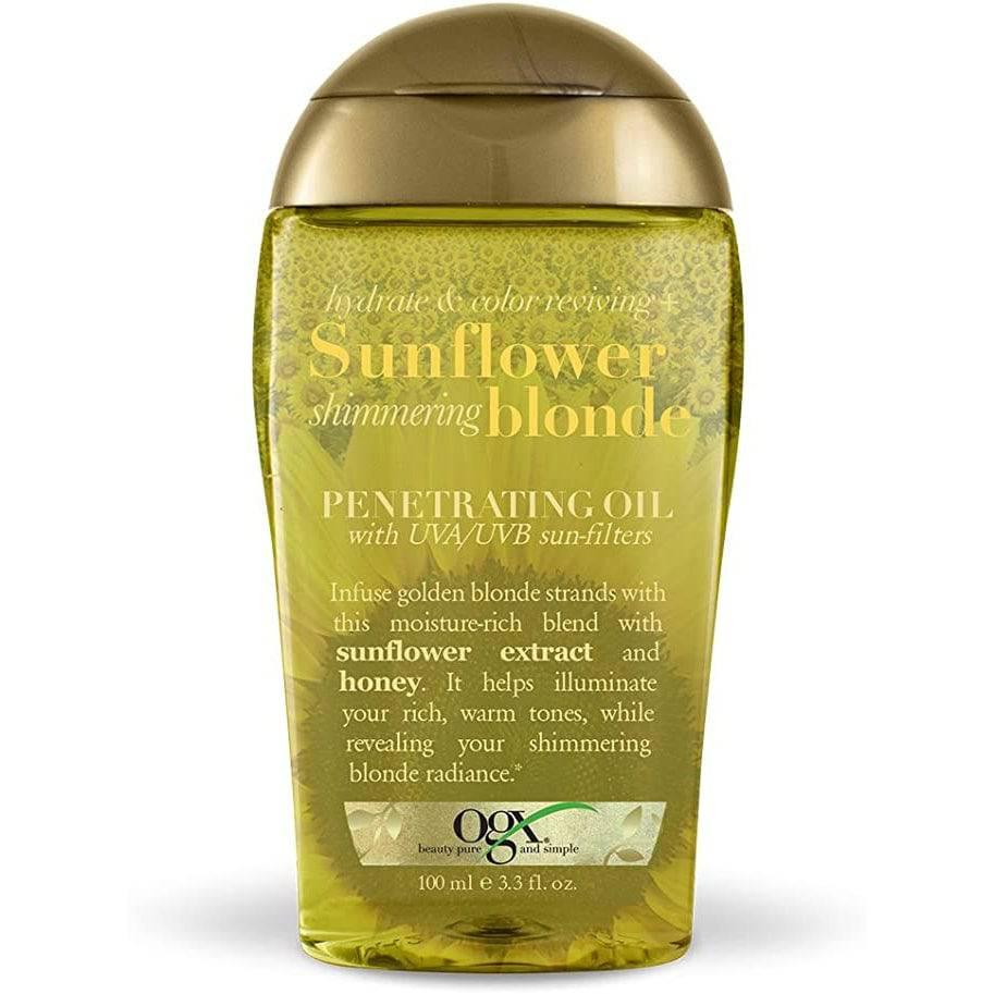 OGX Sunflower Blonde Penetrating Oil 3.3oz - African Beauty Online