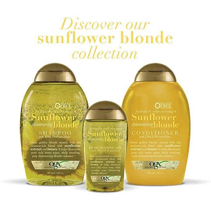 OGX Sunflower Blonde Penetrating Oil 3.3oz - African Beauty Online