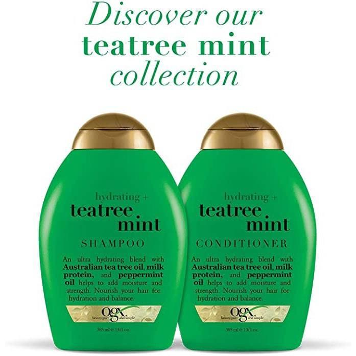 OGX TEATREE MINT CONDITIONER 13OZ - African Beauty Online