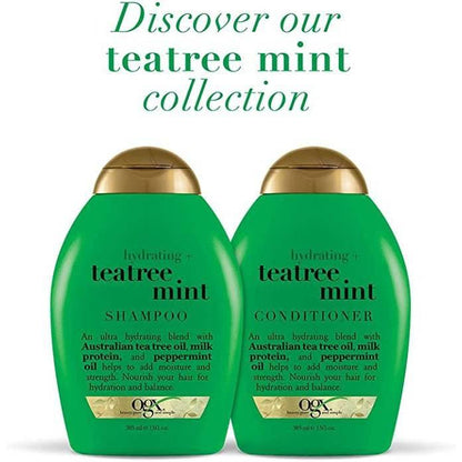 OGX TEATREE MINT CONDITIONER 13OZ - African Beauty Online