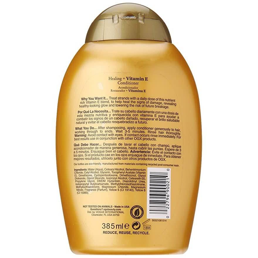 OGX VITAMIN E CONDITIONER 13OZ - African Beauty Online