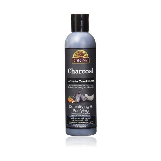 Okay-Charcoal-Detoxifying-Purifying-Leave-In-Conditioner-8Oz - African Beauty Online