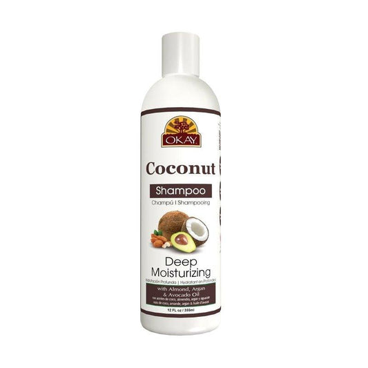 Okay-Coconut-Deep-Moisturizing-Shampoo-12Oz - African Beauty Online