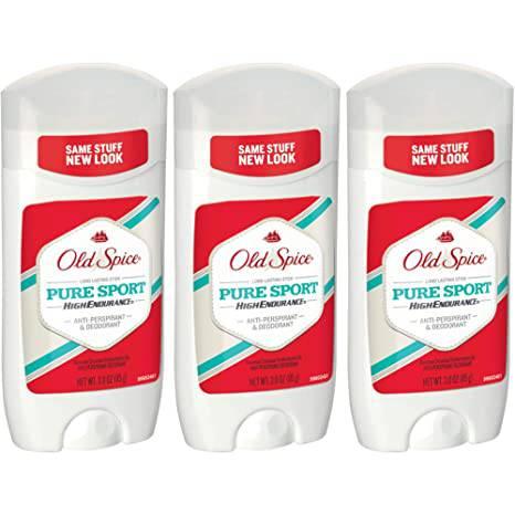 OLD SPICE [PURE SPORT] DEODORANT 3OZ (pack of 3) - African Beauty Online