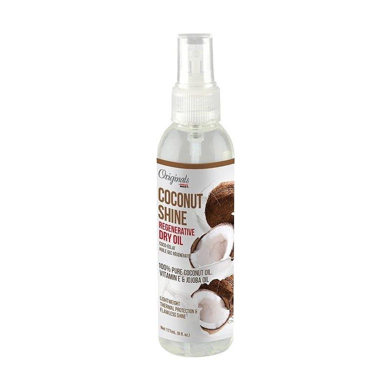 Originals-By-Africas-Best-Coconut-Shine-Regenerative-Dry-Oil-6Oz-177Ml - African Beauty Online