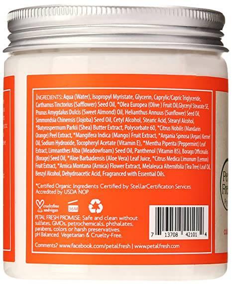 Petal Fresh Pure Mandarin & Mango Clarifying Body Butter, 8oz - African Beauty Online