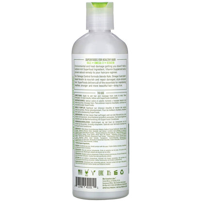 Petal Fresh Super foods Damage Control Kale, Omega 3, Keratin Shampoo, 12oz - African Beauty Online