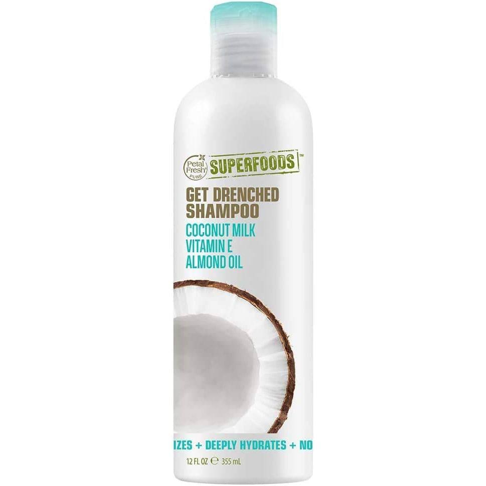 Petal Fresh Super Foods Get Drenched Coconut Milk, Vitamin E, Almond Oil Conditioner, 12oz - African Beauty Online