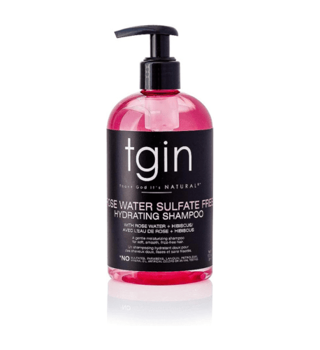 Rose Water Sulfate-Free Hydrating Shampoo for Curls - Kinks - Waves 13oz - African Beauty Online