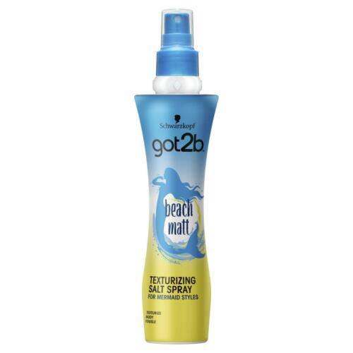 Schwarzkopf got2b Beach Matt Salt Hair Spray, Creates Waves and Textures with a Matt Finish, 200 ml - African Beauty Online