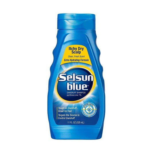 Selsun-Blue-Dry-Sclp-Size-11Z-Selsun-Dandruff-Shampoo - African Beauty Online