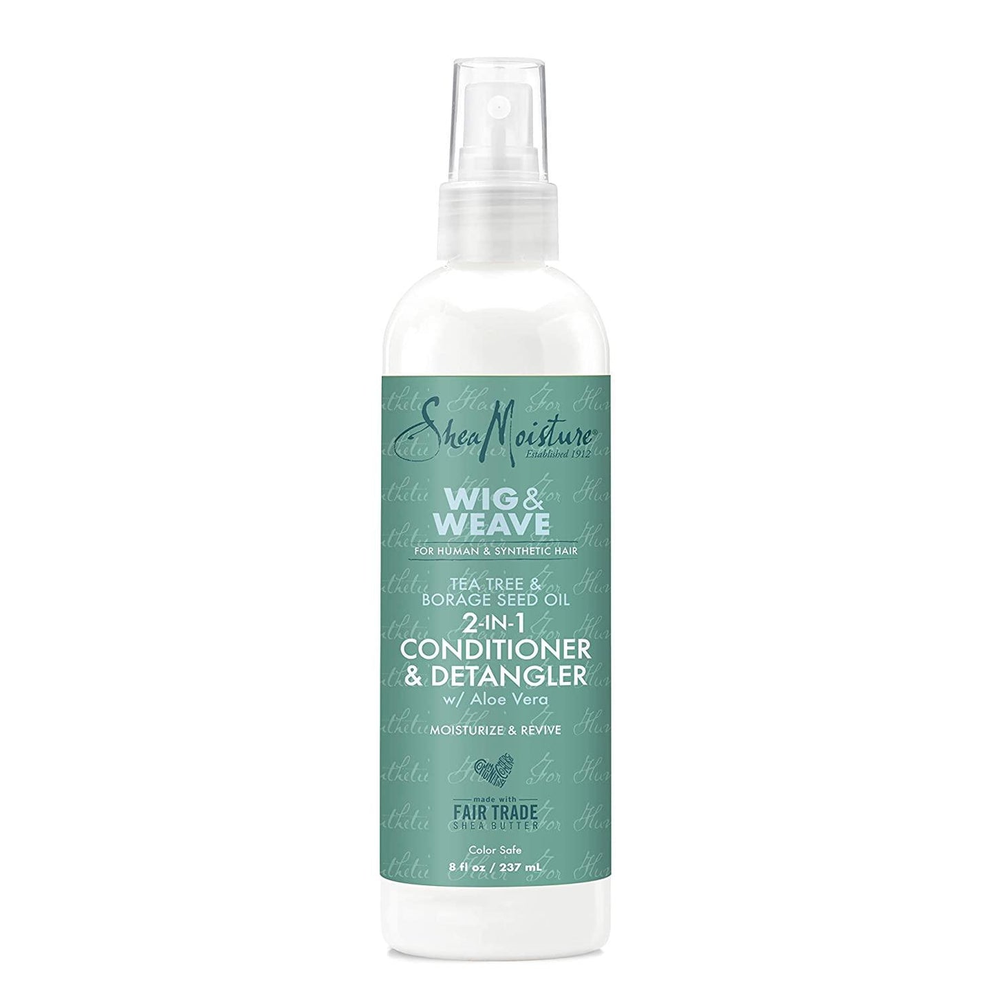 Shea Moisture 2in1 Conditioner and Detangler Leave-In Conditioner for Wig 8 Ounce - African Beauty Online