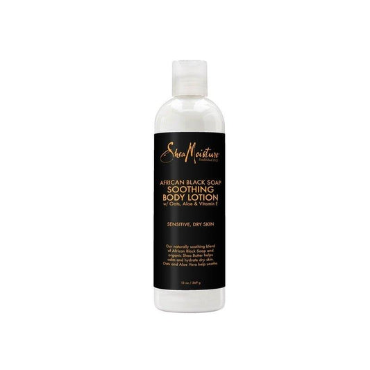 Shea-Moisture-African-Black-Soap-Soothing-Body-Lotion-13Oz - African Beauty Online