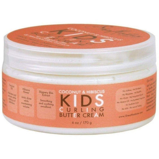 Shea-Moisture-Coconut-Hibiscus-Kids-Curling-Butter-Cream-6Oz - African Beauty Online