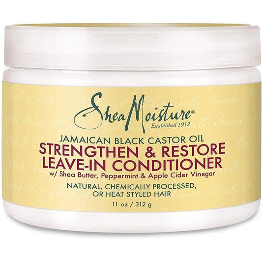 Shea-Moisture-Jamaican-Black-Castor-Oil-Strengthen-Restore-Leave-In-Conditioner-11Oz - African Beauty Online