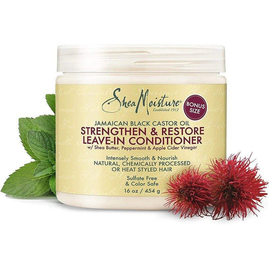 Shea-Moisture-Jamaican-Black-Castor-Oil-Strengthen-Restore-Leave-In-Conditioner-16-Oz - African Beauty Online