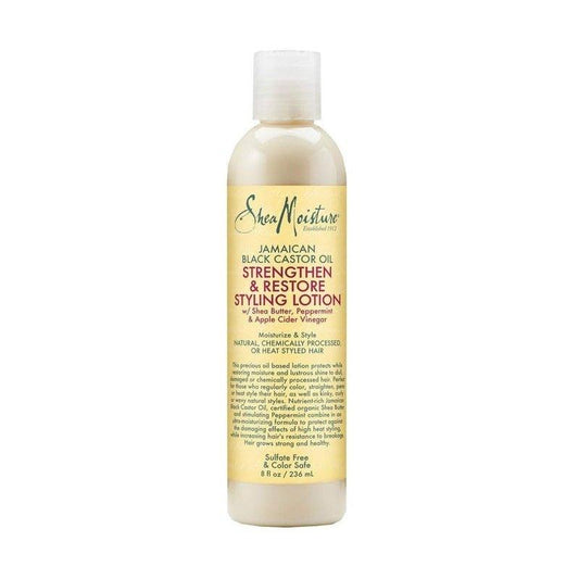 Shea-Moisture-Jamaican-Black-Castor-Oil-Strengthen-Restore-Styling-Lotion-8Oz - African Beauty Online