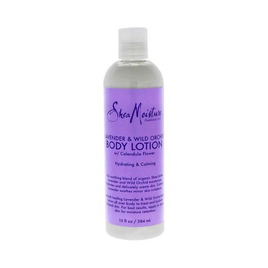 Shea-Moisture-Lavender-Wild-Orchid-Body-Lotion-13Oz - African Beauty Online