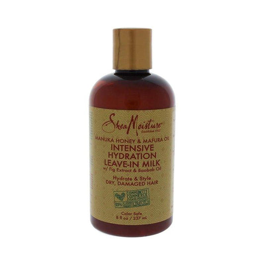 Shea-Moisture-Manuka-Honey-And-Mafura-Oil-Intensive-Hydration-Leave-In-Milk-For-Unisex-8-Ounce - African Beauty Online