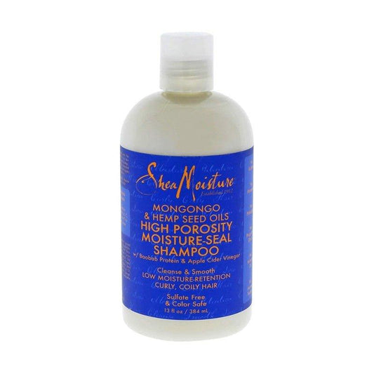 Shea-Moisture-Mongongo-Hemp-Seed-Oils-High-Porosity-Moisture-Seal-Shampoo-13Oz - African Beauty Online