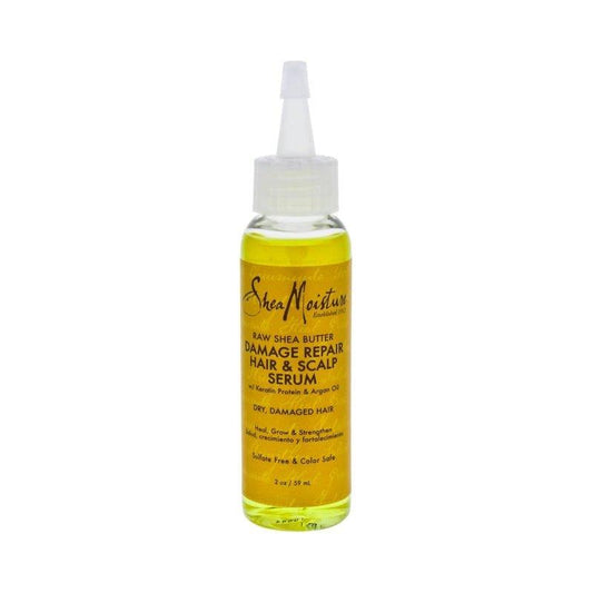 Shea-Moisture-Raw-Shea-Butter-Damage-Repair-Hair-Scalp-Serum-2Oz - African Beauty Online