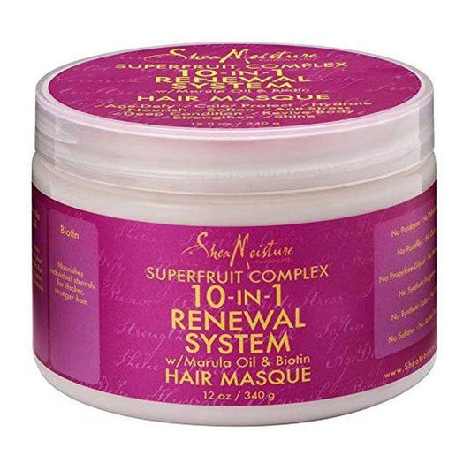 Shea-Moisture-Superfruit-Complex-10-In-1-Renewal-System-Hair-Masque-12Oz - African Beauty Online