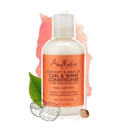 SheaMoisture - Curl & Shine Conditioner, Coconut & Hibiscus 3.2oz - African Beauty Online