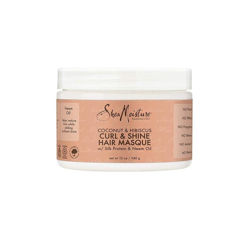 Sheamoisture-Hair-Masque-For-Dry-Curls-Coconut-Hibiscus-Hair-Mask-With-Shea-Butter-12-Oz - African Beauty Online