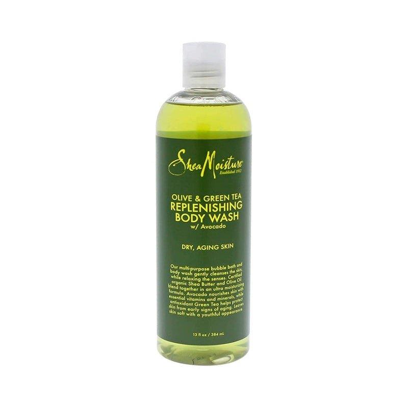 Sheamoisture-Olive-Green-Tea-Body-Wash-13-Fl-Oz-13-Oz - African Beauty Online