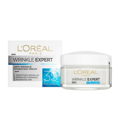 Skin Expert L'Oreal Paris 35+ Collagen Anti-Wrinkle & Hydrating Day Cream, Fresh Fragrance, 50 ml - African Beauty Online